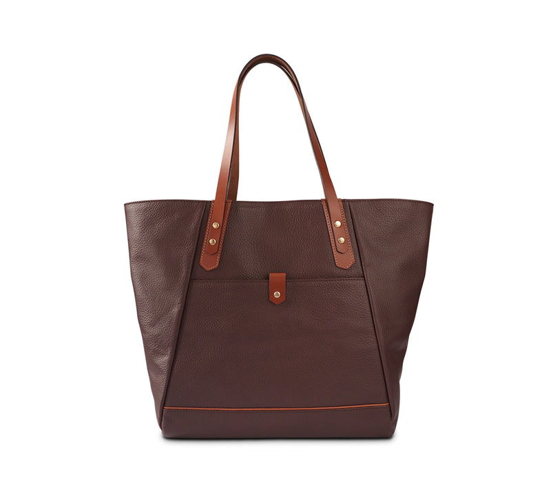 CARRYALL LEATHER TOTE