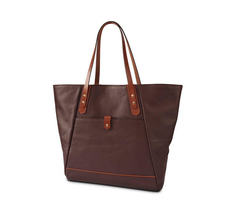 CARRYALL LEATHER TOTE