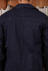 WELLINGTON DOUBLE BREASTED SHACKET - Nappa Dori