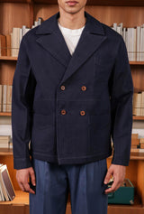 WELLINGTON DOUBLE BREASTED SHACKET - Nappa Dori