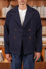 WELLINGTON DOUBLE BREASTED SHACKET - Nappa Dori