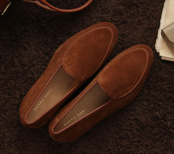 WESTON SUEDE LOAFERS - Nappa Dori