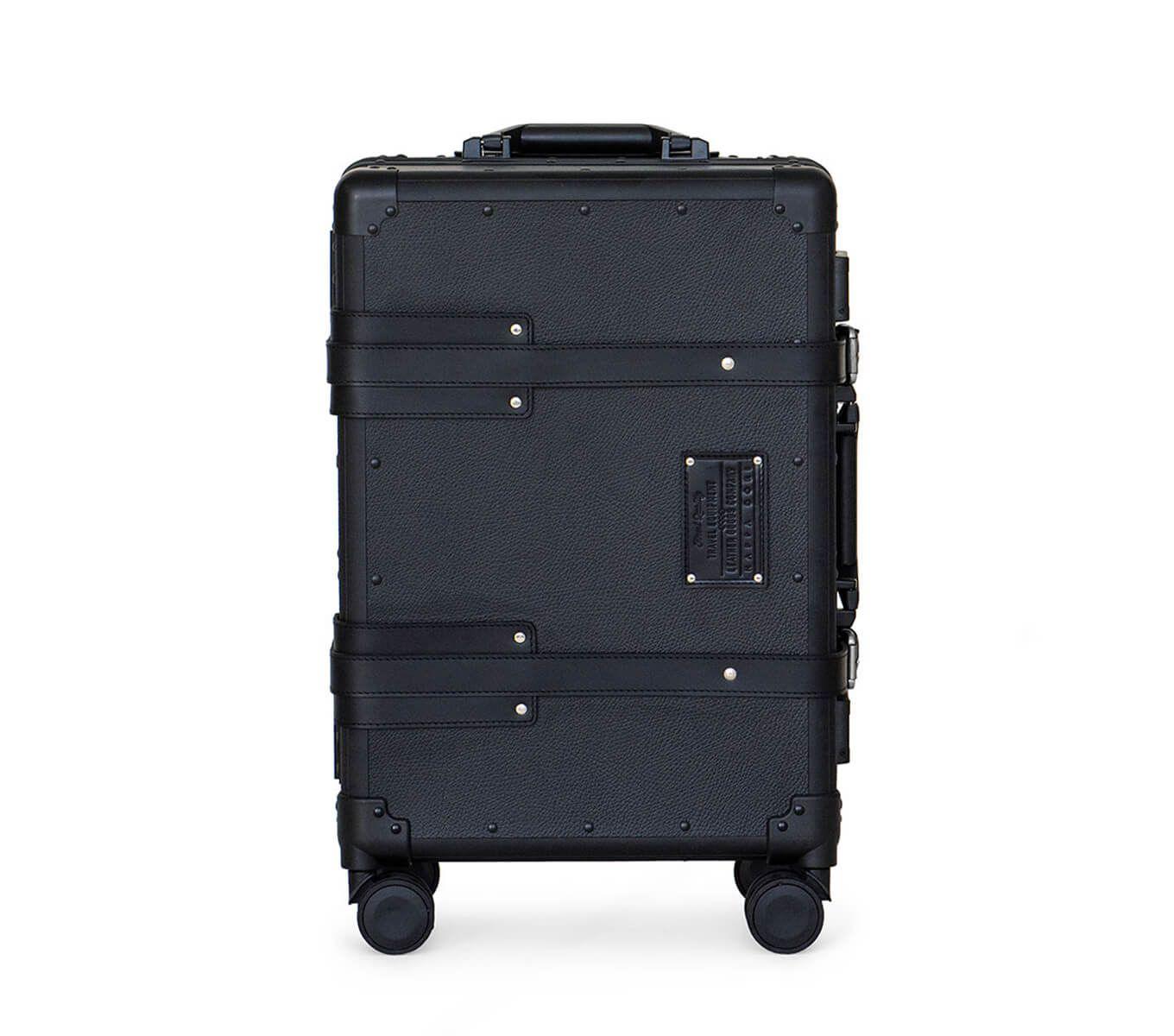 Get softside large Check in Trolley bags online in black color