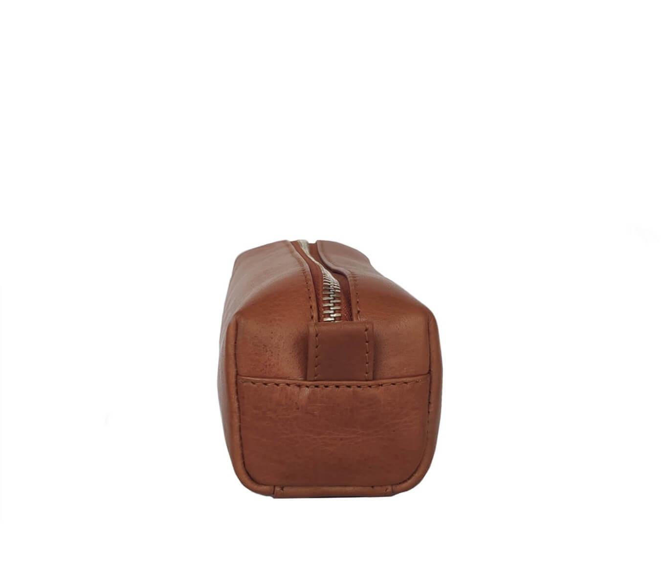 Nappa Dori Leather Pencil Pouch - Dark Brown – Modern Quests