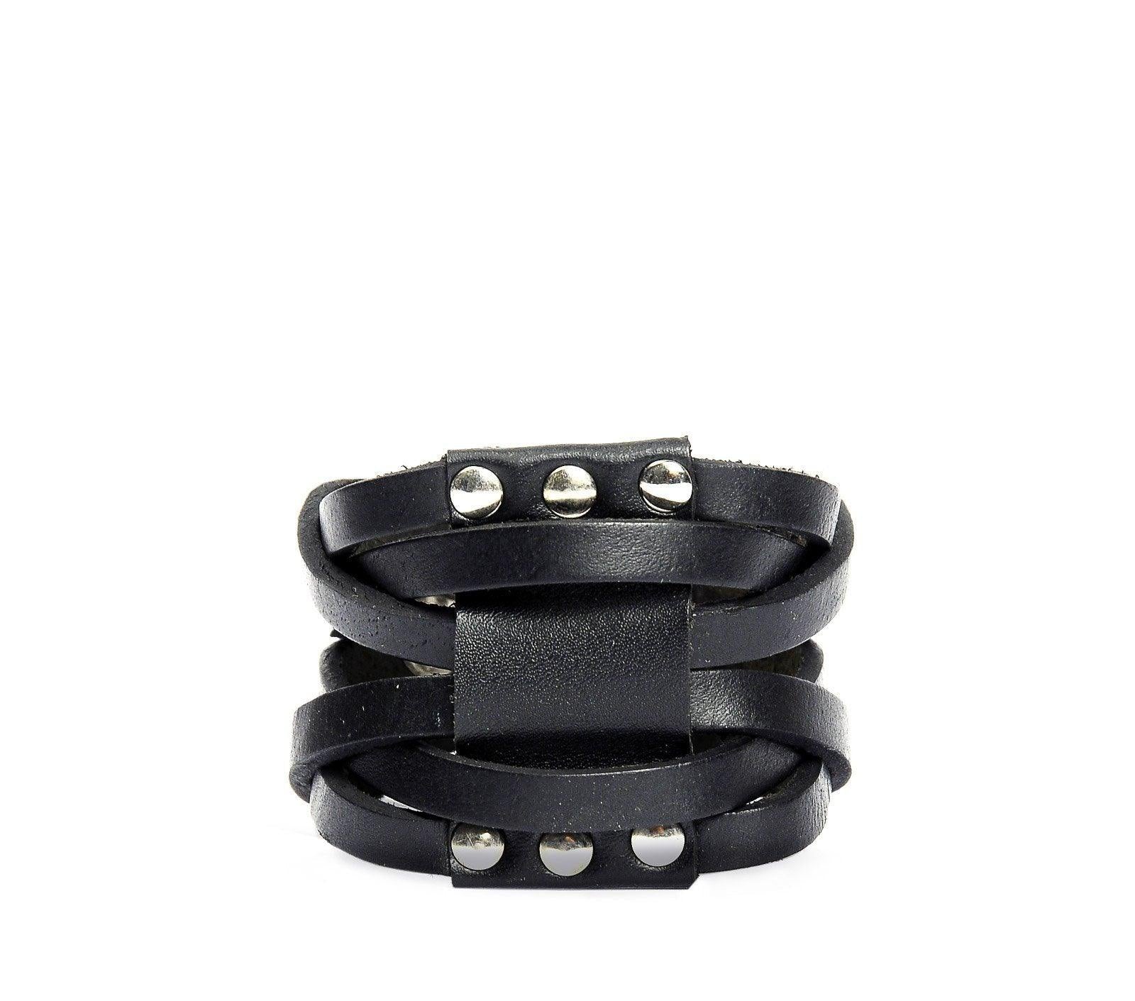 Buy Emporio Armani Men Blue Leather Bracelet Online - 899186 | The  Collective