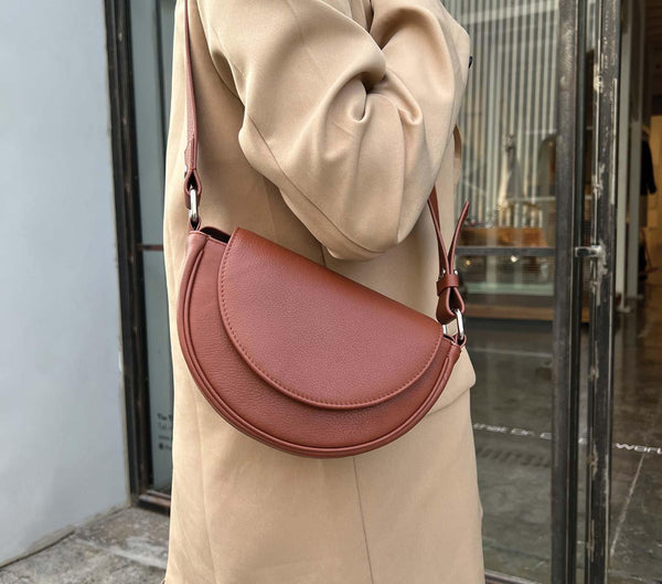 buy leather sling bags for girl online